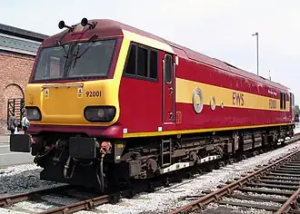 “Class 92” der EWS, genannt “Victor Hugo”