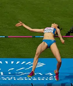 Silbermedaillengewinnerin Marija Kutschina