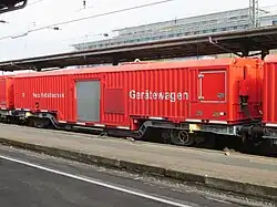 MTF 17 mit AOC Gerätewagen