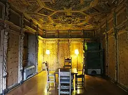 Prunksaal Visconti-Venosta, Grosio, 17. Jh., ehemaliger Gerichtssaal, in dem zum Veltliner Mord angestiftet worden sei