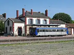 Autorail TER CFTA en gare de Paimpol