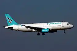 Airbus A320-200 der Turkuaz Airlines