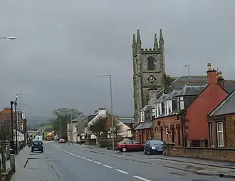 Gebäude entlang der Hauptstraße