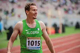 Abdelmalik Lahoulou bei den Afrikameisterschaften 2024 in Douala