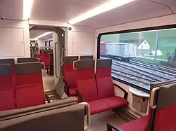 Zweitklass-Abteil