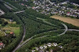 Autobahndreieck Velbert-Nord
