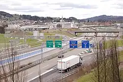 A1/E 60 bei St. Gallen