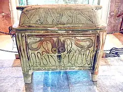 Sarkophag der Nekropole im Museum in Chania