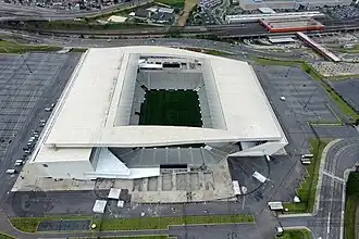 Die Arena Corinthians in Sao Paulo ist seit 2024 Spielort