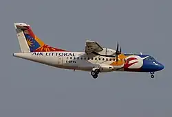 ATR 42 der Air Littoral 2003 in Barcelona