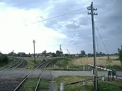 Einfahrt Dévaványa