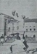 Rasim Atala von Galatasaray gegen Fenerbahçe (10. Mai 1929)
