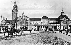 Der Hauptbahnhof 1906, kurz nach seiner Eröffnung