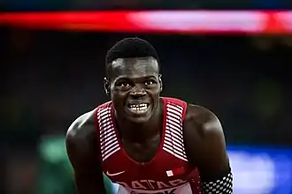 Bronzemedaillengewinner Abdaleh Haroun