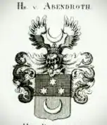 Wappen derer von Abendroth