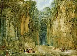 La Grotte du Pausilippe, 18. Jahrhundert