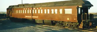 Pullman-Wagen (1910), der als Business Car N. 101 der Denver and Rio Grande Western Railroad diente und nun unter dem Namen Abraham Lincoln restauriert wurde