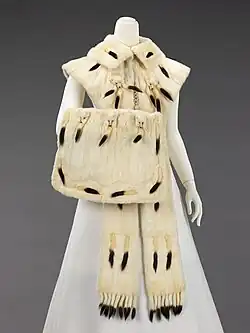 Hermelinstola und ‑muff (1890er Jahre)