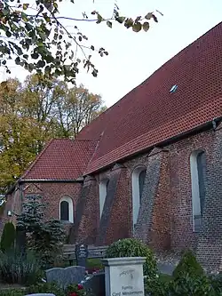 Nordseite von Westen