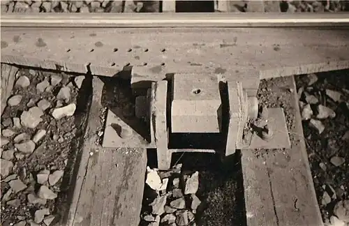 Eisenbahn-Achslastwaage