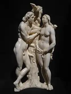 Adam und Eva – Elfenbein Rubenshuis Antwerpen