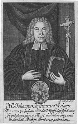 Porträt Johann Christian Adami