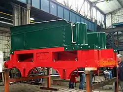 Neuer Tenderaufbau, September 2007