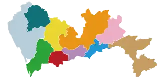 Lage von Luohu in Shenzhen