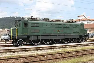 Ae 4/7 10997 in Mendrisio, Seite ohne Antrieb