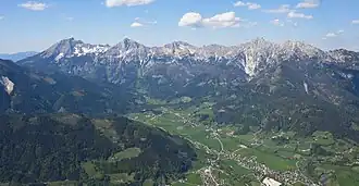 Haller Mauern von Süden.