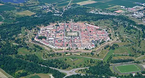 Luftbild von Neubreisach
