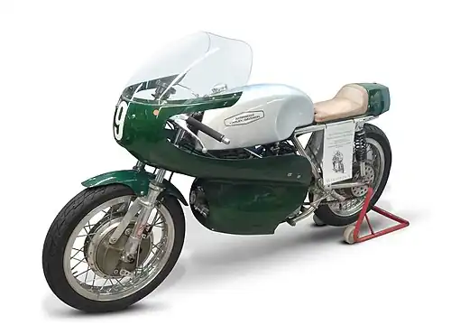 Aermacchi-Harley-Davidson Ala d'Oro „400“ (in Kooperation mit Rickman) Werks-Rennmotorad (ca. 1968)