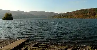 Blick vom Staudamm des Affolderner Sees nach Westen (2008)