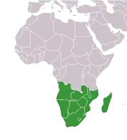 Karte der Teilnehmer