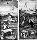 Nach Jheronimus Bosch: Die Versuchung des Heiligen Antonius (16. Jhd.)