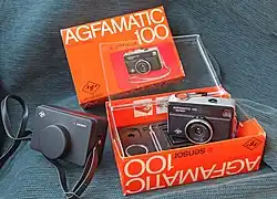 Agfamatic 100 Sensor mit Verpackung