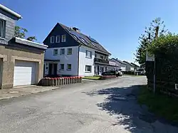 Straße in Ahlendung