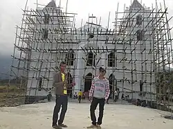 Die Kirche während …