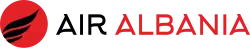 Das Logo der Albanian Airlines