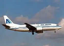 Boeing 737-300 der Air Aruba