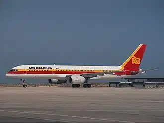 Air Belgium Boeing 757