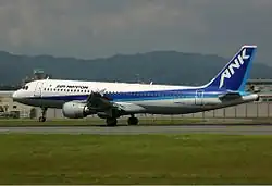 Airbus A320 der Air Nippon