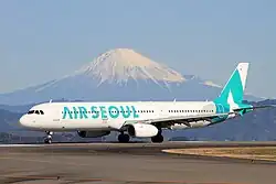 Airbus A321-200 der Air Seoul