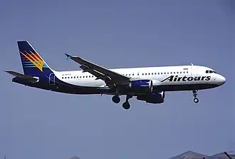 Airbus A320-212, Airtours International