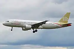 Airbus A320-200 der Libyan Airlines