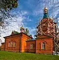 Orthodoxe Kirche Mariä Himmelfahrt in Jasmuižas (Gemeinde Aizkalne), erbaut 1904[2]