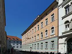 Akademisches Gymnasium Graz, Seitenansicht