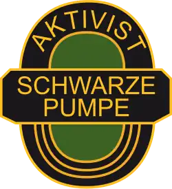 Logo der BSG Aktivist Schwarze Pumpe