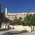 Das Abrahamsheiligtum in Hebron