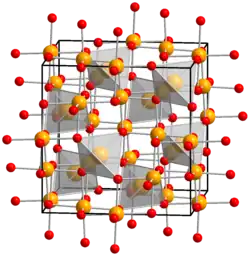 Kristallstruktur von Aluminiumoxynitrid